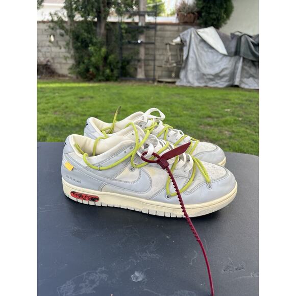Nike Off-White Dunk Low Lot 08 of 50 - Size 10.5M - DM1602-106 (no Insoles)